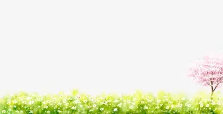 春天海报素材免抠