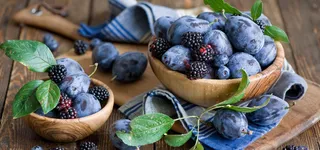 蓝莓背景图高清