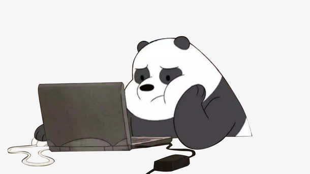 一只熊猫免抠