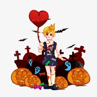 万圣节南瓜头免抠