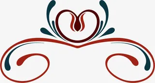 角花花纹底纹素材免抠