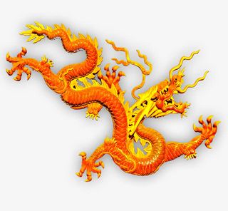 黄金龙元素免抠