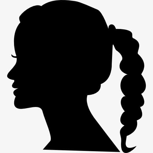 女性的头图标免抠