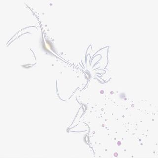 女生脸医美蝴蝶免抠