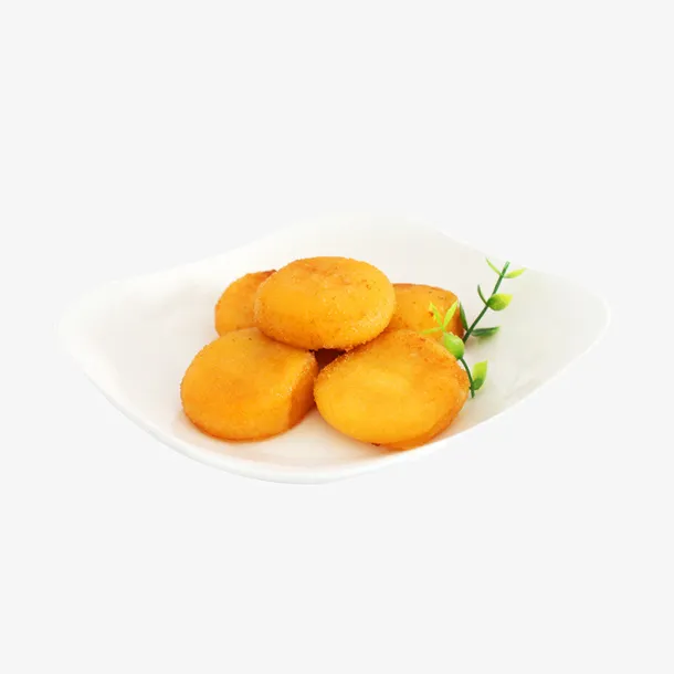 南瓜饼设计图片广告免抠