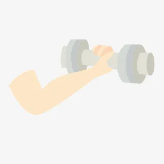 健身图标运动小人素描 健身免抠