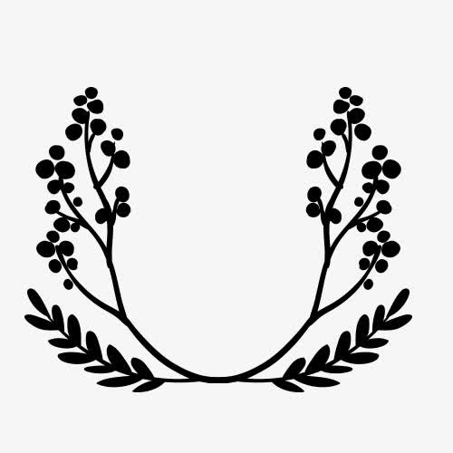 荣誉徽章花纹装饰素材免抠