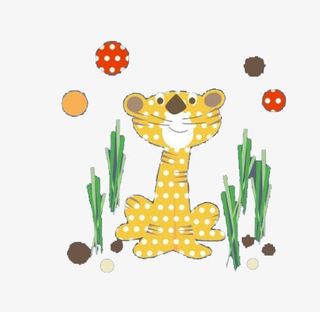 卡通小老虎免抠