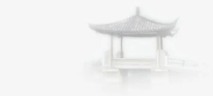 山水楼亭美景风景免抠