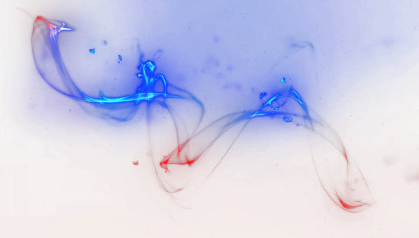 炫光科技蓝色红色免抠