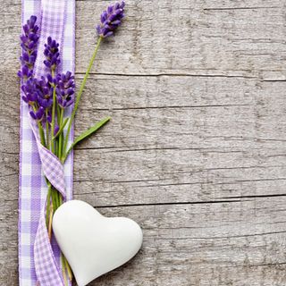 木板纹理紫花背景图高清