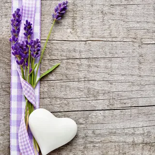 木板纹理紫花背景图高清