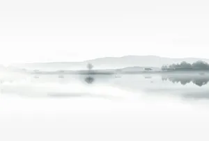 水墨远景免抠