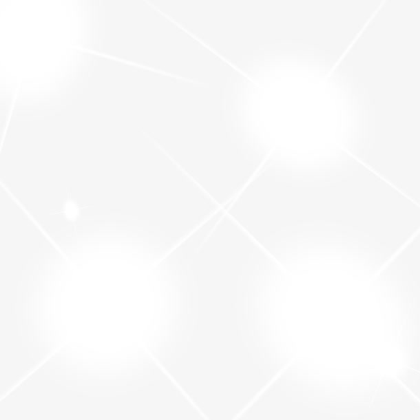 白色十字光元素免抠