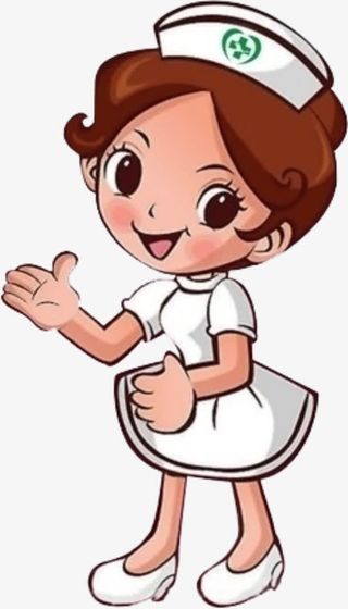 热情的护士免抠