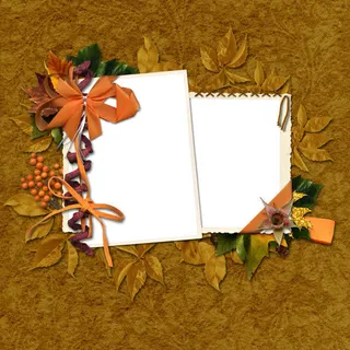 美丽的花朵边框免抠