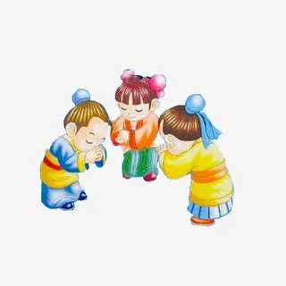 古代人见面互相鞠躬打招呼免抠