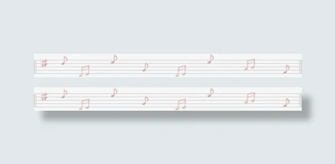 音符分割线免抠