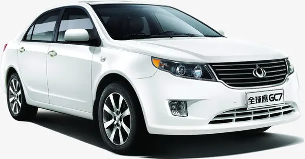 全球鹰白色越野车七夕情人节免抠