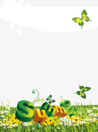 花纹专辑 春天 绿色免抠