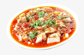 麻辣豆腐花免抠