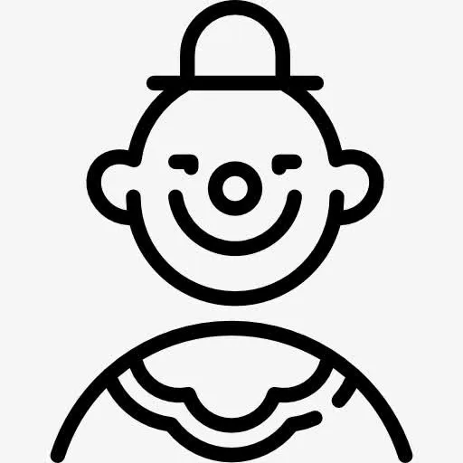 小丑图标免抠