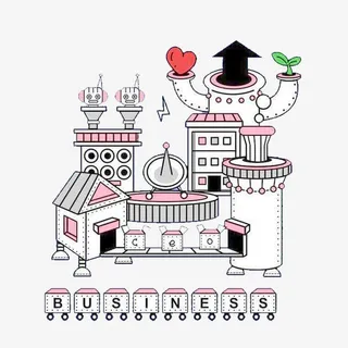 工厂机器生产图免抠