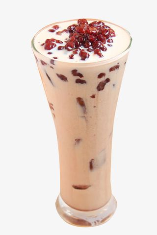 红豆奶茶免抠