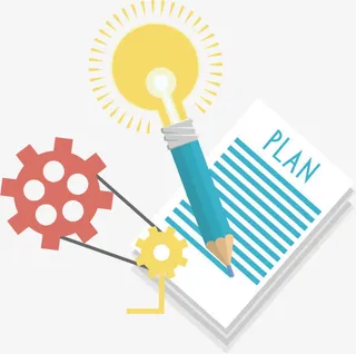 卡通风格商务信息图矢量素材免抠