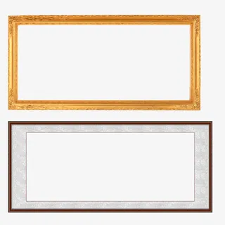 木质边框免抠