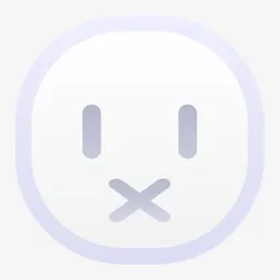 可爱白色小人的表情禁言免抠