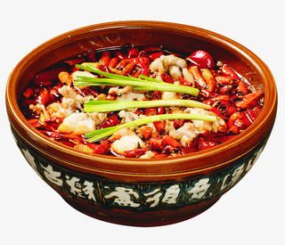 干锅香辣美味蛙免抠