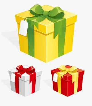 礼盒卡通礼盒免抠