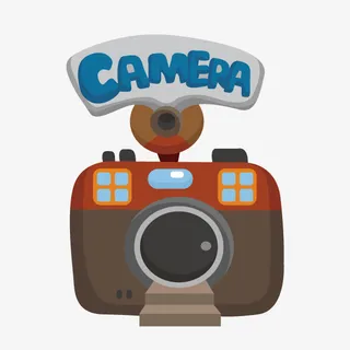 卡通照相馆店铺图免抠