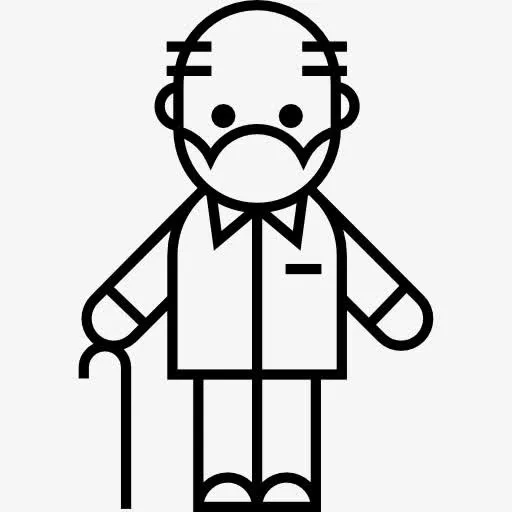 老人图标免抠