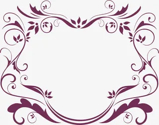 紫色的手绘背景底图