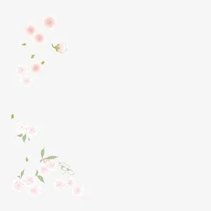 浪漫花朵婚礼装饰免抠