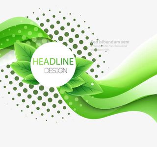 时尚动感曲线线条背景矢量素材免抠