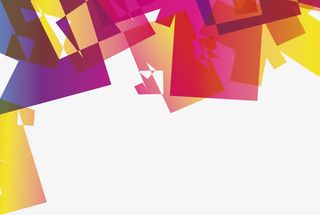 渐变几何图形边框免抠