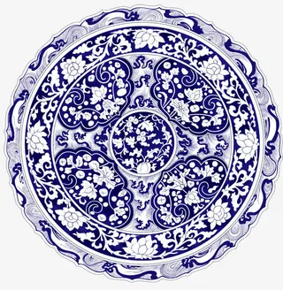 青花瓷免抠