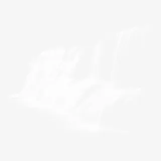 奔腾的瀑布水花免抠