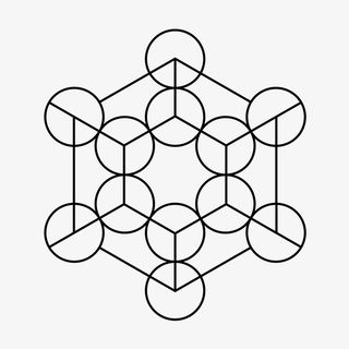 线性几何图案免抠