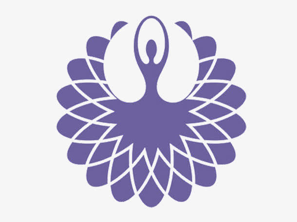 女性舞蹈符号免抠图标元素