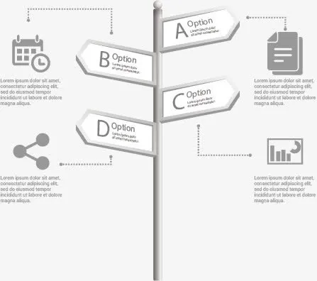 指路牌信息表免抠