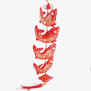 鲤鱼挂件免抠