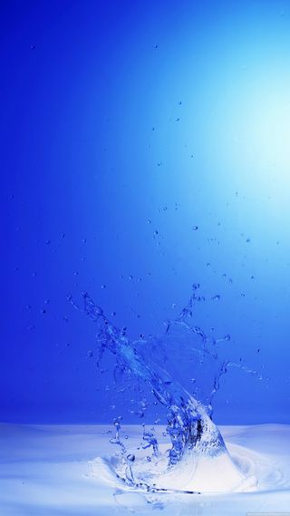 高清蓝色水柱H5背景高清