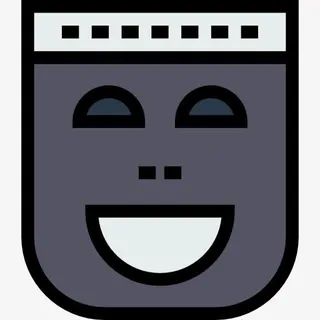 狂欢节面具图标免抠