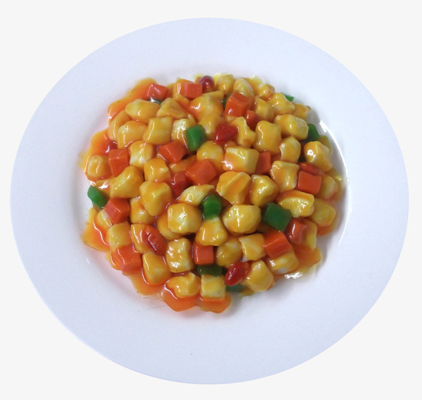 一碟美味爆炒三丁免抠