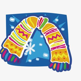 手绘卡通圣诞节矢量素材免抠