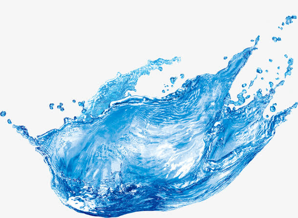 水流促销流动水珠免抠